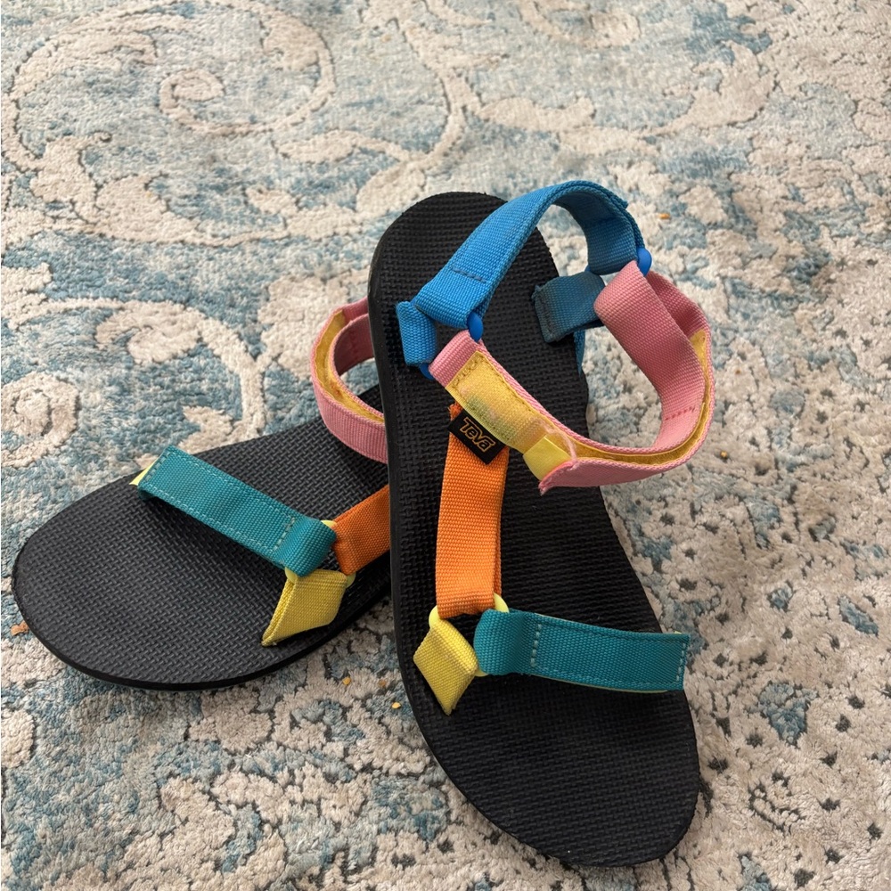 Teva Pink and Yellow Strap